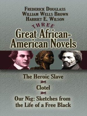 cover image of Three Great African-American Novels